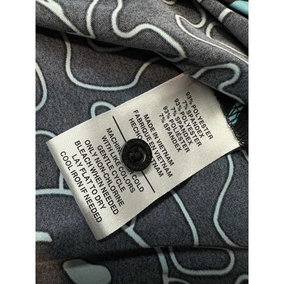 Bad Birdie Bound Polo Shirt Mens Large Black Smiley Face Performance Golf - Picture 10 of 11